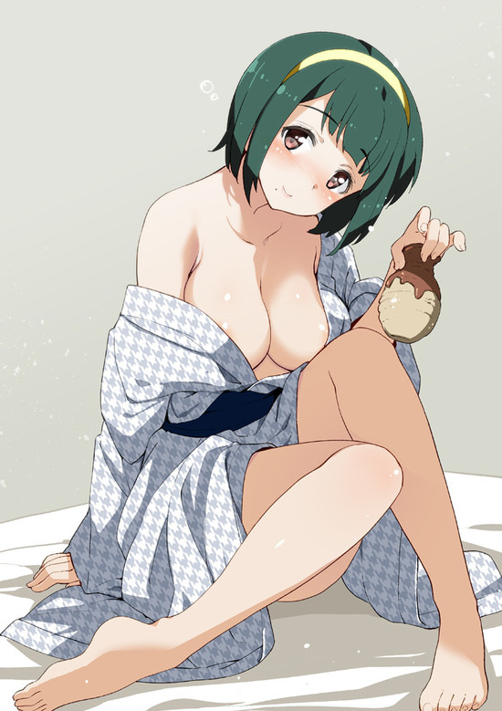 【２次】乱れた和服姿がエロエロしい女の子の２次エロ画像　その６【和服】