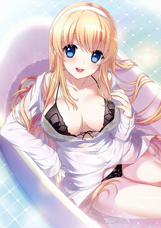 【２次】サラサラ金髪美少女の二次エロ画像【金髪】