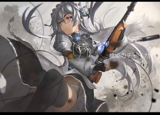 【２次】銃器等を持った可愛い女の子の二次画像【非エロ】