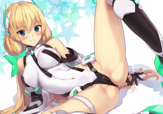【２次】服や下着ごしにくっきりとまんすじが見えちゃってる二次エロ画像　その９【まんすじ】