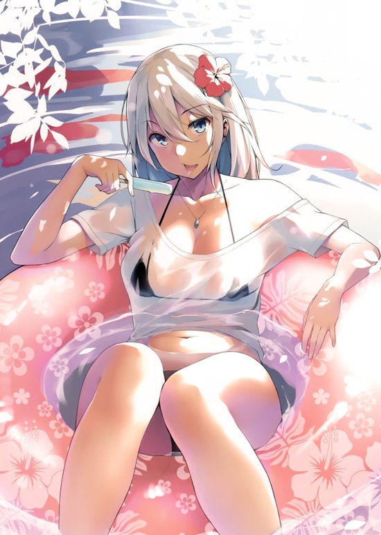 【２次】水着姿の美少女二次画像　その１５【非エロ・水着】