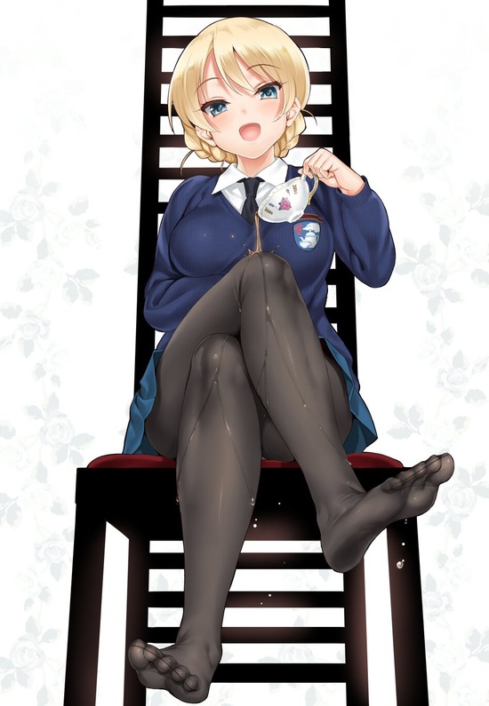 【２次】ご褒美に踏んでほしい美脚っ娘の二次エロ画像　その２【美脚】