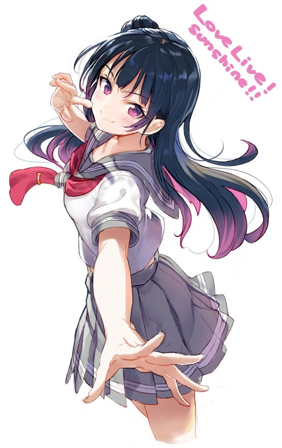 【２次】不幸体質の中二病、津島善子ちゃんの可愛い二次画像【ラブライブ・非エロ】