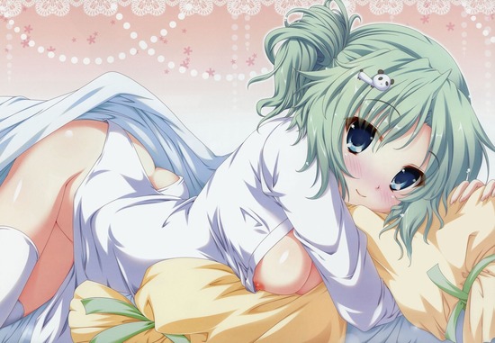 【２次】全裸よりもエロい裸ワイシャツ姿の女の子の二次画像　その３【裸Ｙシャツ】