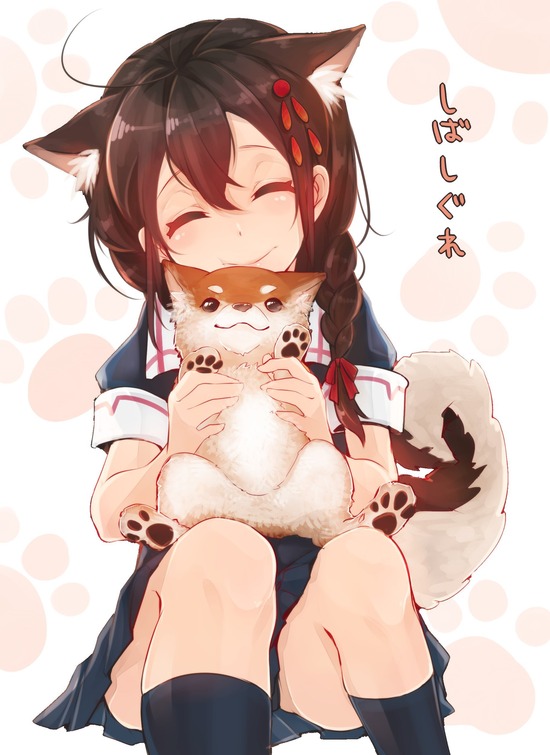 【２次】動物と戯れてる可愛い女の子の二次画像　その２【非１８禁】