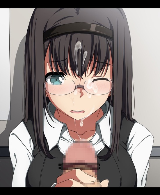 【２次】顔射で可愛いお顔を汚されちゃってる女の子の二次エロ画像　その８【顔射】