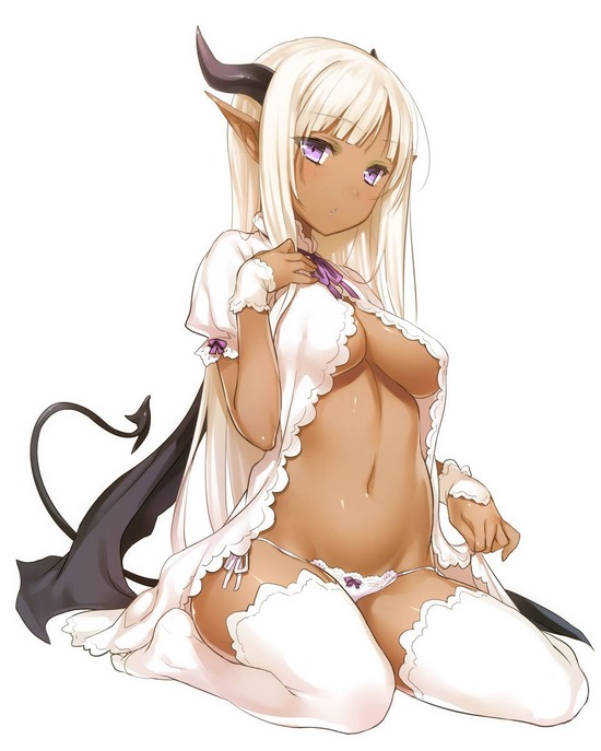 【２次】魅惑的で可愛い悪魔っ娘の二次エロ画像【悪魔っ娘】