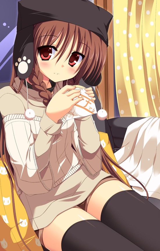 【２次】ニーソックスを穿いた女の子の二次エロ画像　その２８【ニーソックス】