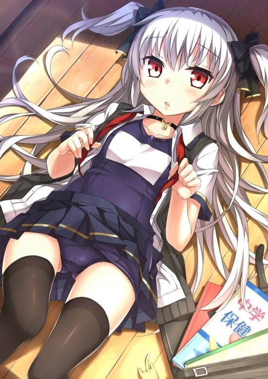 【２次】スクール水着を着た可愛い女の子の二次エロ画像　その６【スク水】