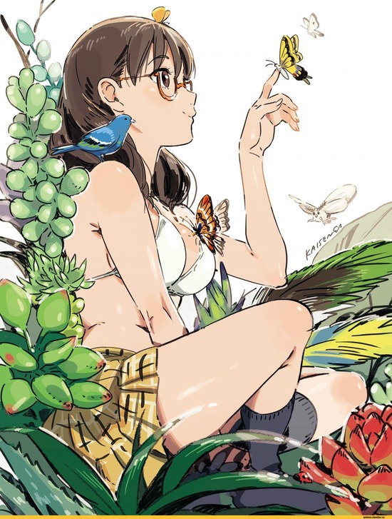 【２次】可愛いメガネっ娘の二次画像　その１６【メガネっ娘・非エロ】