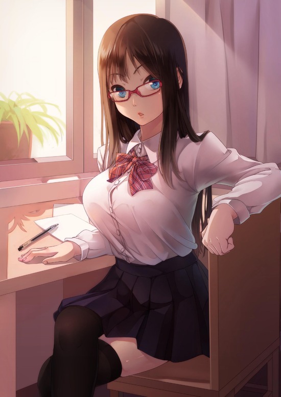 【２次】可愛いメガネっ娘の二次画像　その１０【メガネっ娘・非エロ】