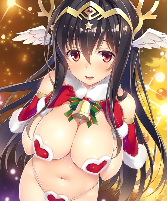 【２次】性なる夜がきてしまったのでサンタっ娘の二次エロ画像【サンタっ娘】