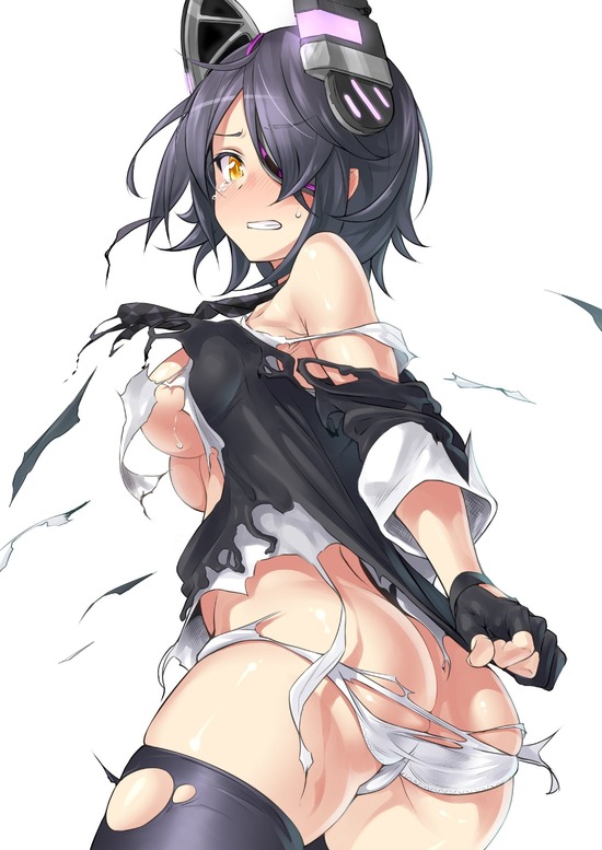 【２次】衣服がビリビリに破れちゃってる女の子の二次エロ画像　その６【衣服破れ】