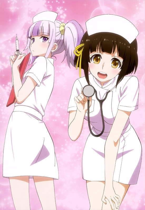 【２次】付きっ切りでいろいろ看病されたいナース服姿の美少女二次エロ画像　その６【ナース】