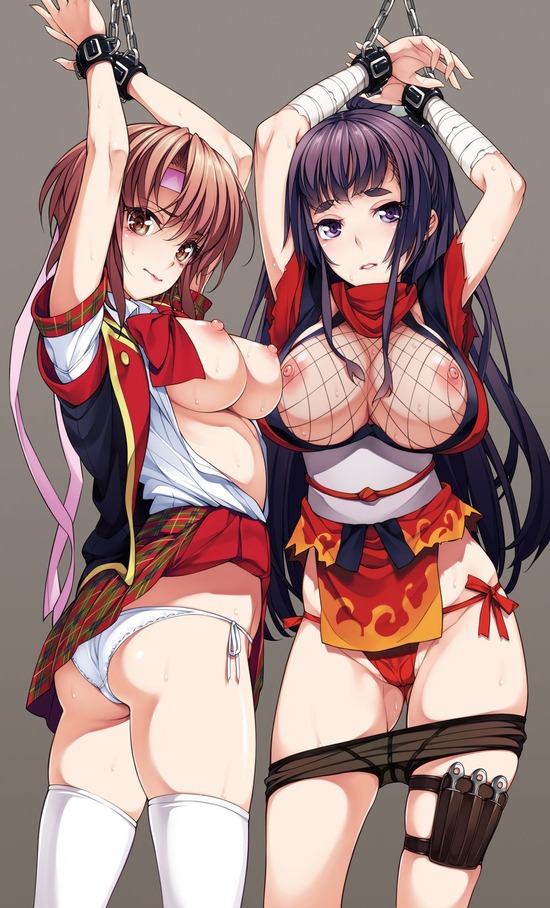 【２次】拘束されて動けなくなっちゃってる女の子の二次エロ画像　その３【拘束・束縛】