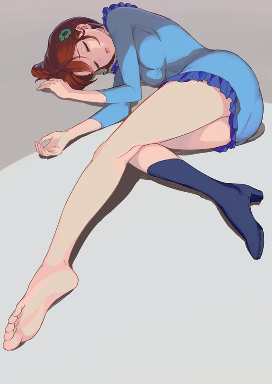 【２次】ご褒美に踏んでほしい美脚っ娘の二次エロ画像　その７【美脚】
