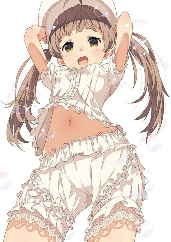 【２次】おヘソが出ちゃってる女の子の二次エロ画像　その１３【ヘソ】