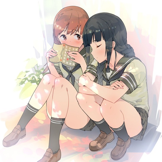 【２次】女の子二人でいちゃいちゃしちゃってる二次画像　その９【百合・レズ】