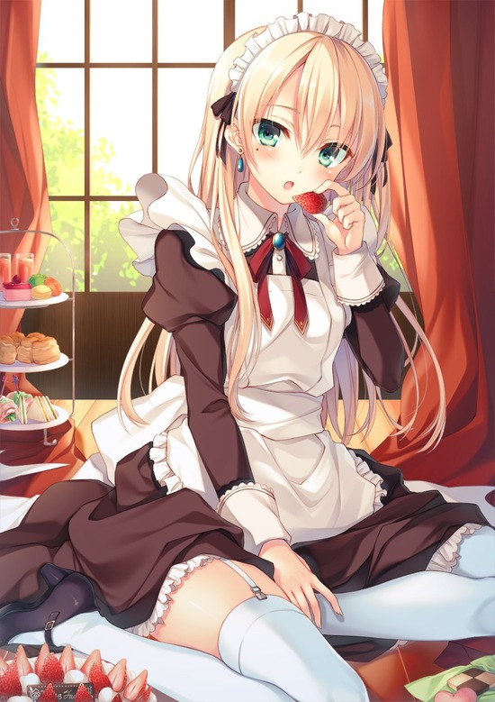 【２次】いろいろお世話してほしい美少女メイドさんの二次エロ画像　その１４【メイドさん】