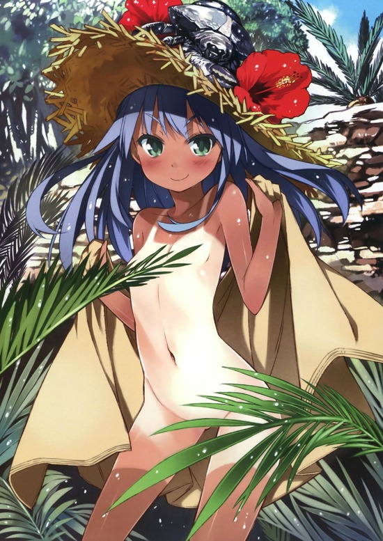 【２次】日焼けあとが健康的でエロい女の子の二次エロ画像　その８【日焼けあと】