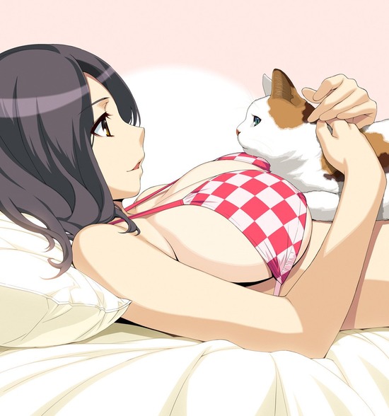 【２次】ぷにぷにしてそうな美少女の横乳二次エロ画像　その１５【横乳】