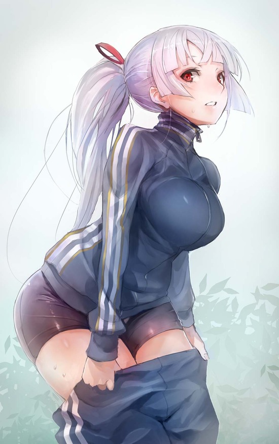 【２次】うなじが素敵なポニーテールっ娘の二次エロ画像　その９【ポニーテール】