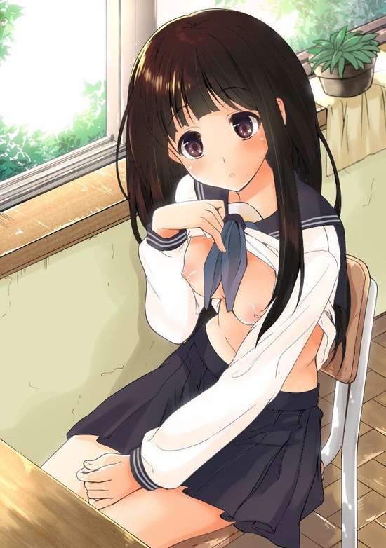 【２次】可愛い制服美少女の二次エロ画像　その７【制服】
