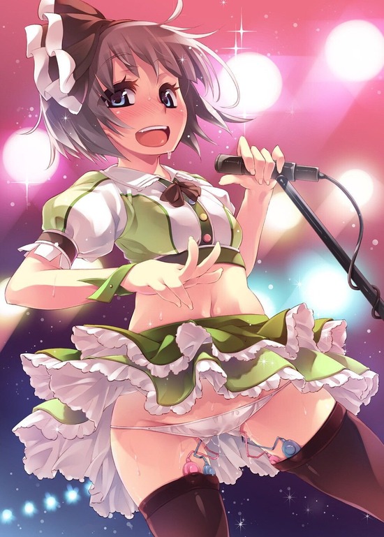 【２次】ローターやバイブで快感に溺れちゃってる女の子の二次エロ画像　その１７【おもちゃ】