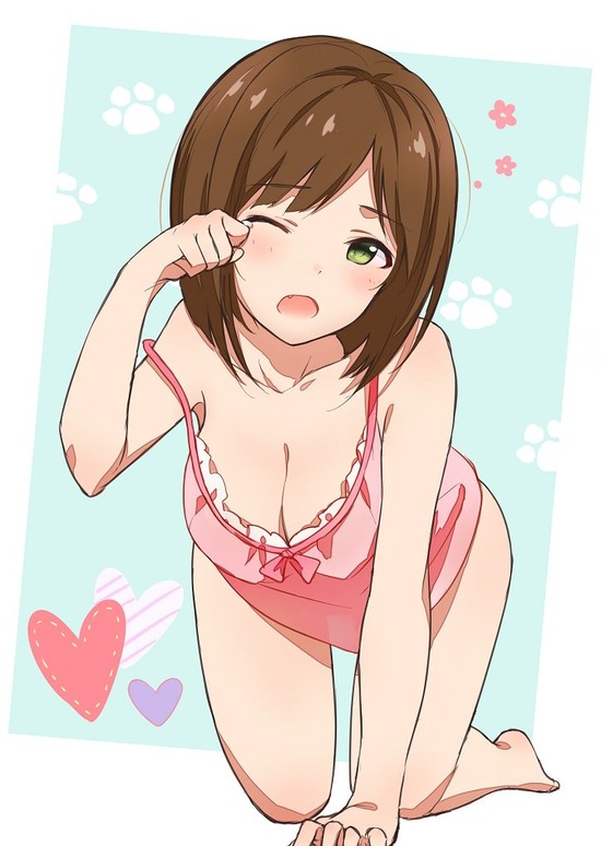 【２次】埋もれてしまいたい柔らかおっぱいの谷間二次エロ画像　その２【谷間】