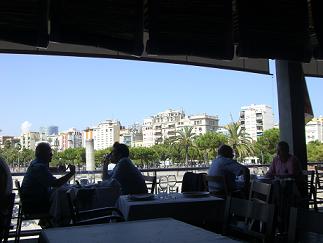 バルセロナ港。