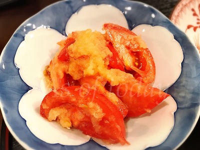 トマトのおろしあえ