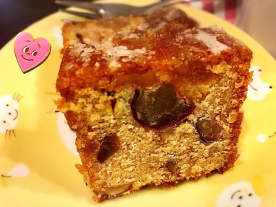 マロングラッセとクルミのケーキ