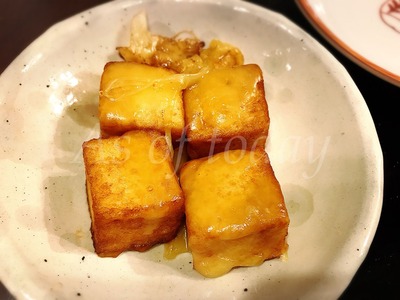 厚揚げのチーズ焼き
