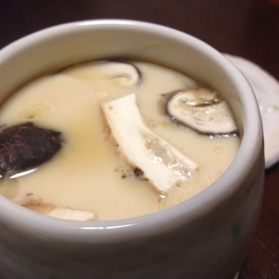 松茸の茶碗蒸し
