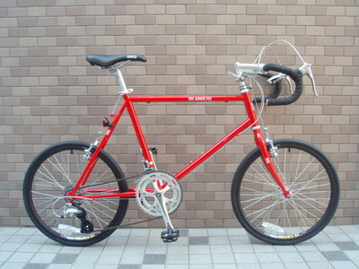 ミニベロ　赤 以前から気になっているミニベロ : 中年martyの自転車日記