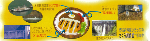 浦山ダムカレー詳細(チラシ)