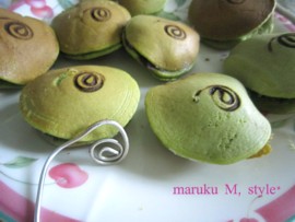 抹茶どら焼き6