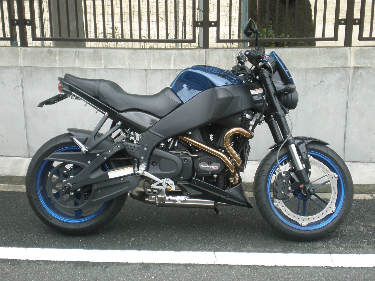 Buell XB12 9マフラー