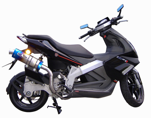 DERBI GP-1 250i レアルパイソンマフラー