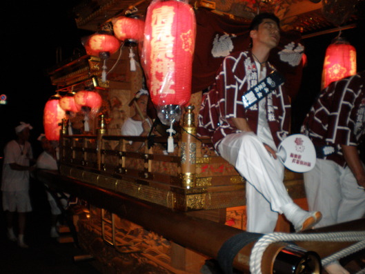 清見原神社だんじり