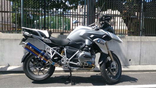 BMW R1200GS　LC スリップオンマフラー