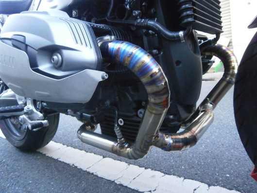 BMW RnineT ワンオフマフラー