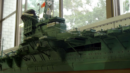 艦橋まわりのディティール