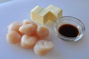 ホタテバターご飯-材料