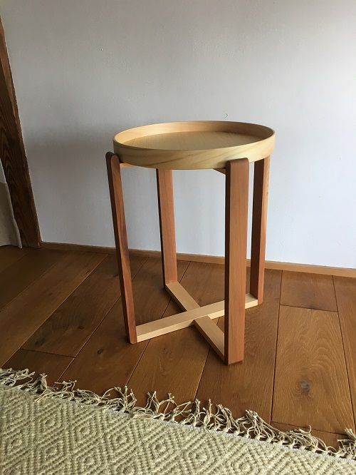 曲輪テーブルお届け写真 : 丸徳家具店スタッフブログ