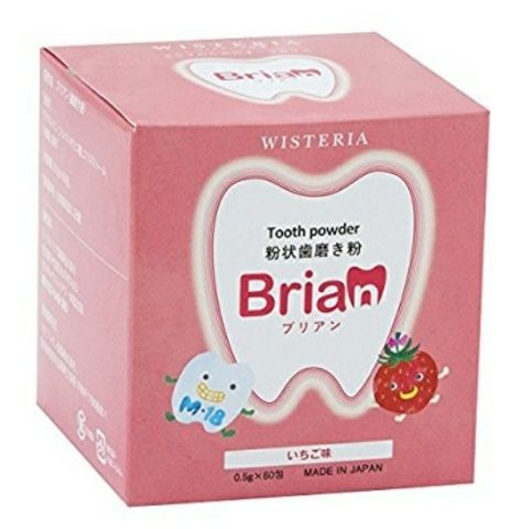 Brian ブリアン いちご味 60包3袋 ③ブリアン粉状歯磨き粉 Brian いちご60包‪✕‬3袋 ブリアン（Brian） -