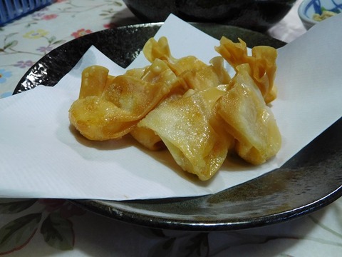 チーズ明太ワンタン