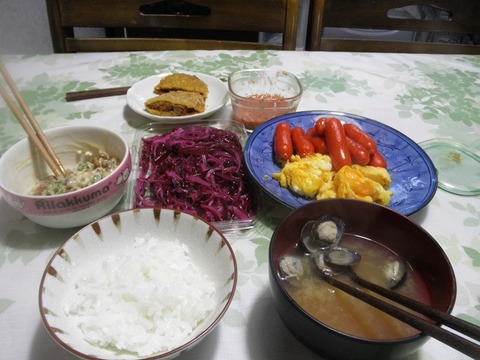朝食
