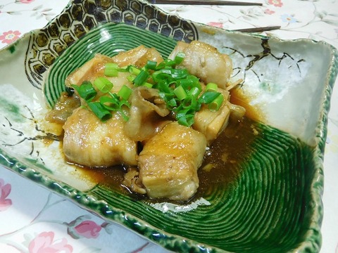 豆腐の肉巻き