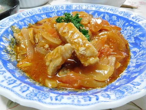 豚肉のトマト煮